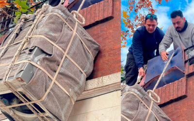 Mudanzas con trabajos en altura: cuándo son necesarios y por qué conviene hacer un izaje